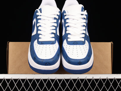 Nike Air Force 1 Low Louis Vuitton By Virgil Abloh White Royal