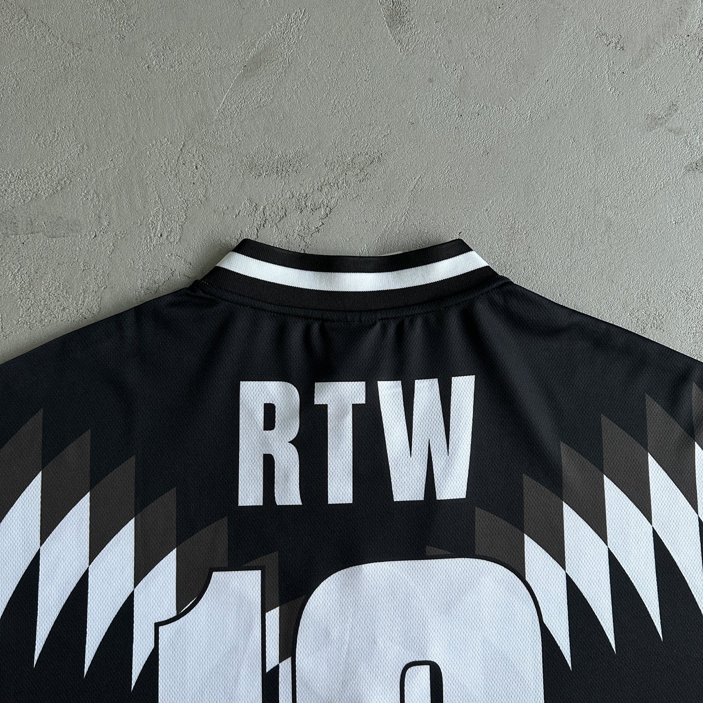 Corteiz Club RTW Football Jersey Black