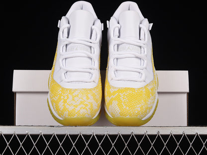 Jordan 11 Retro Low Yellow Snakeskin