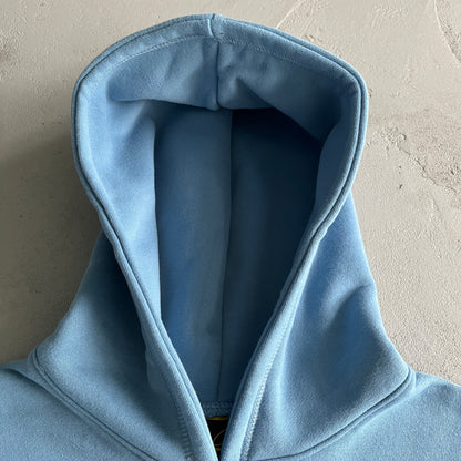 Corteiz 5 Starz Alcatraz Hoodie Baby Blue