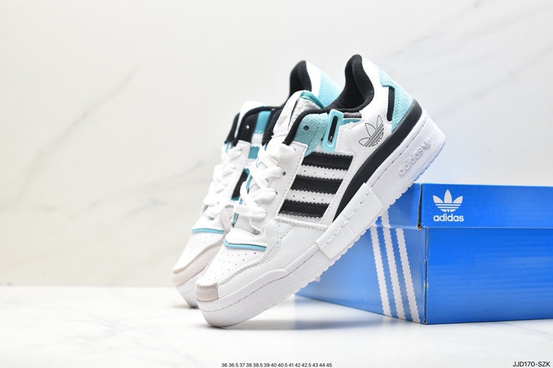 Adidas Forum Exhibit Low Aqua