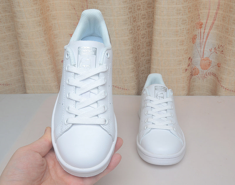 Adidas Stan Smith Sparkly Heel White