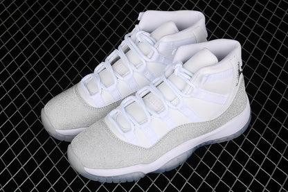 Jordan 11 Retro White Metallic Silver