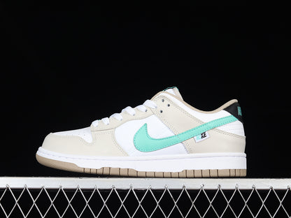 Nike Dunk Low Split Seam White Tan Mint