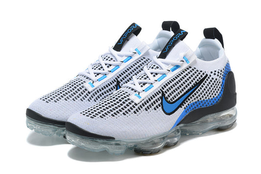 Nike Air VaporMax 2021 Flyknit White Black Photo Blue