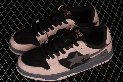 A Bathing Ape Bape SK8 Sta Dirty Pink Black