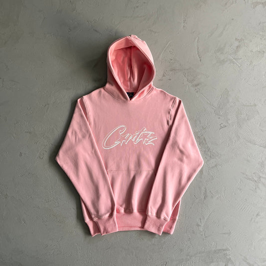 Corteiz Allstarz Hoodie Pink