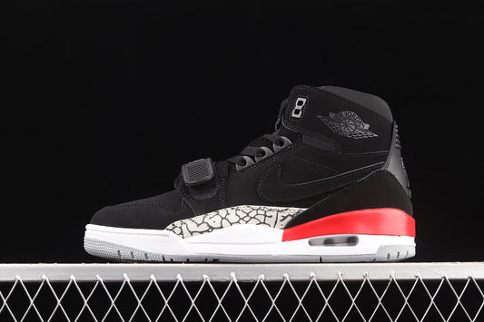 Jordan Legacy 312 Black Fire Red