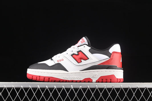 New Balance 550 White Red Black