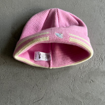 Corteiz VVS Knit Beanie Pink