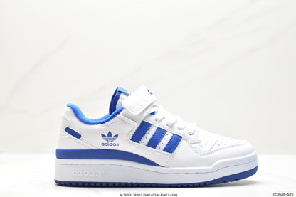 Adidas Forum Low White Royal Blue