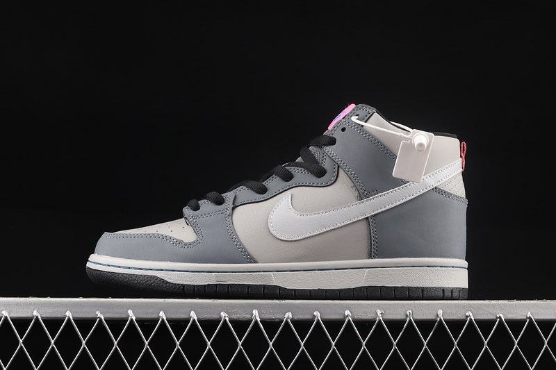 Nike SB Dunk High Pro Medium Grey Pink