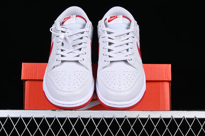 Nike Dunk Low Vast Grey Varsity Red