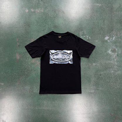 Corteiz Vacuum Sealed Tee Black