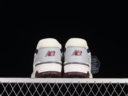 New Balance 550 White Natural Indigo Burgundy