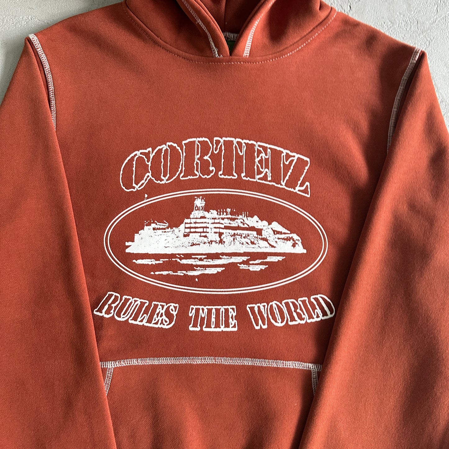 Corteiz Superior Hoodie Rust