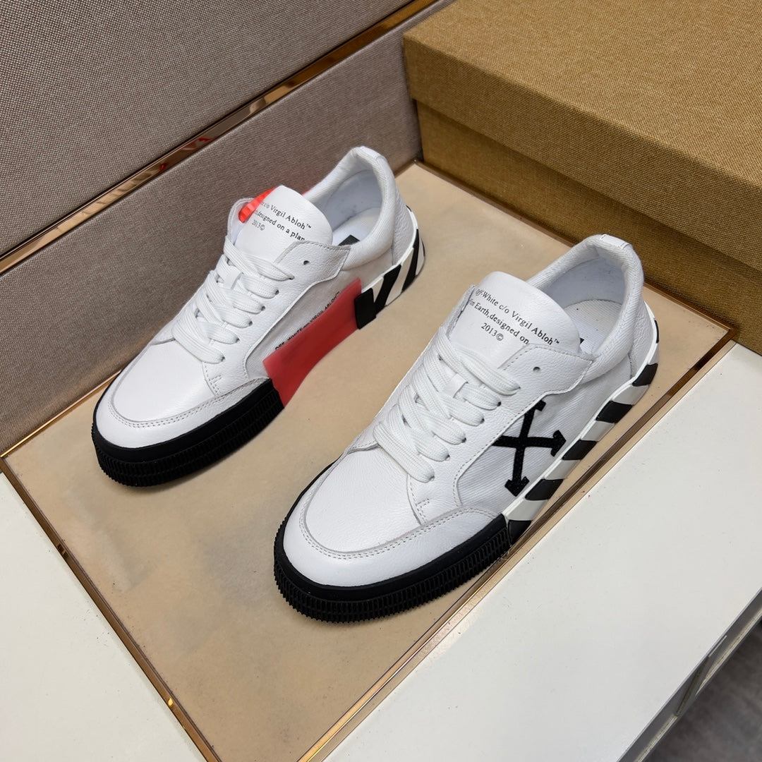 Off-White Vulc Low White Leather FW19