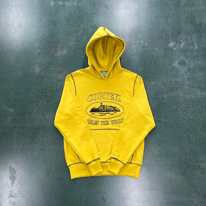 Corteiz Superior Hoodie Yellow