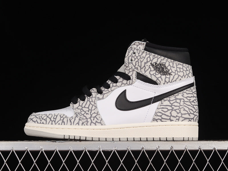 Jordan 1 Retro High White Cement