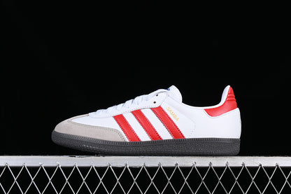 Adidas Samba White Scarlet