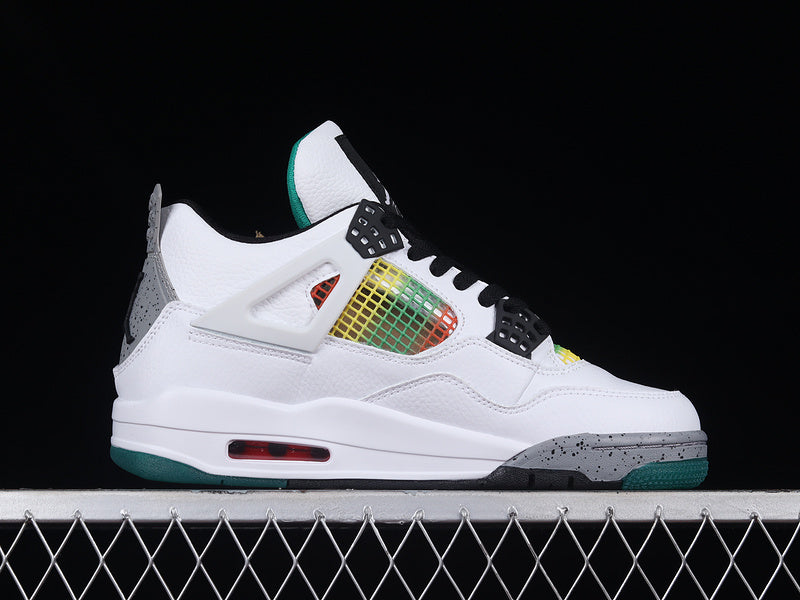 Jordan 4 Retro Lucid Green Rasta