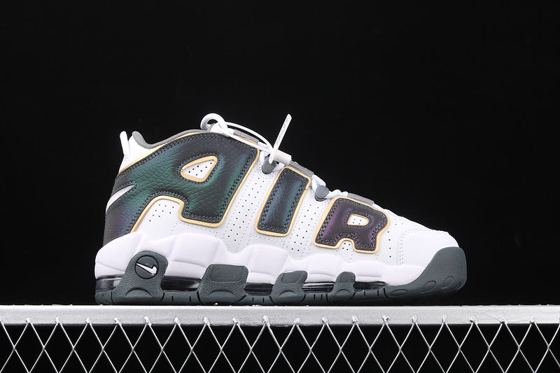 Nike Air More Uptempo White Anthracite Snakeskin