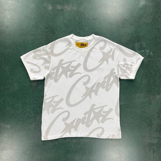 Corteiz Allstarz Allover Tee White