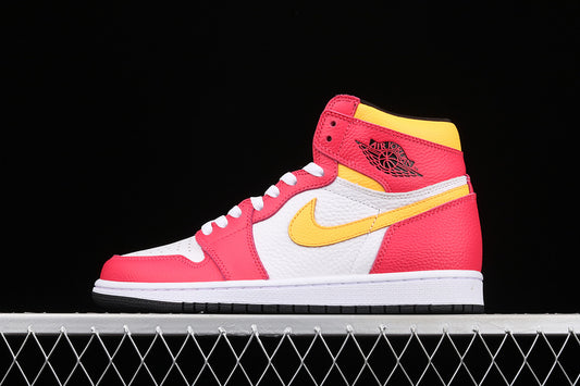 Jordan 1 Retro High Light Fusion Red