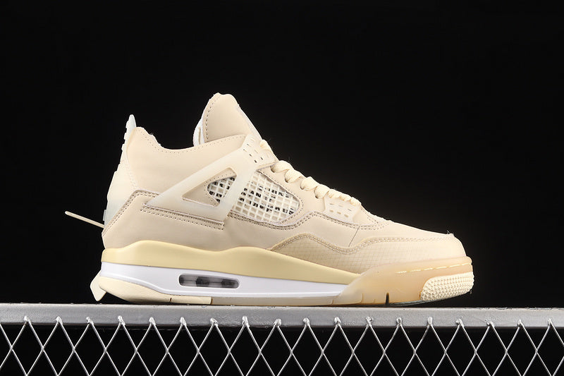 Jordan 4 Retro Off White Sail