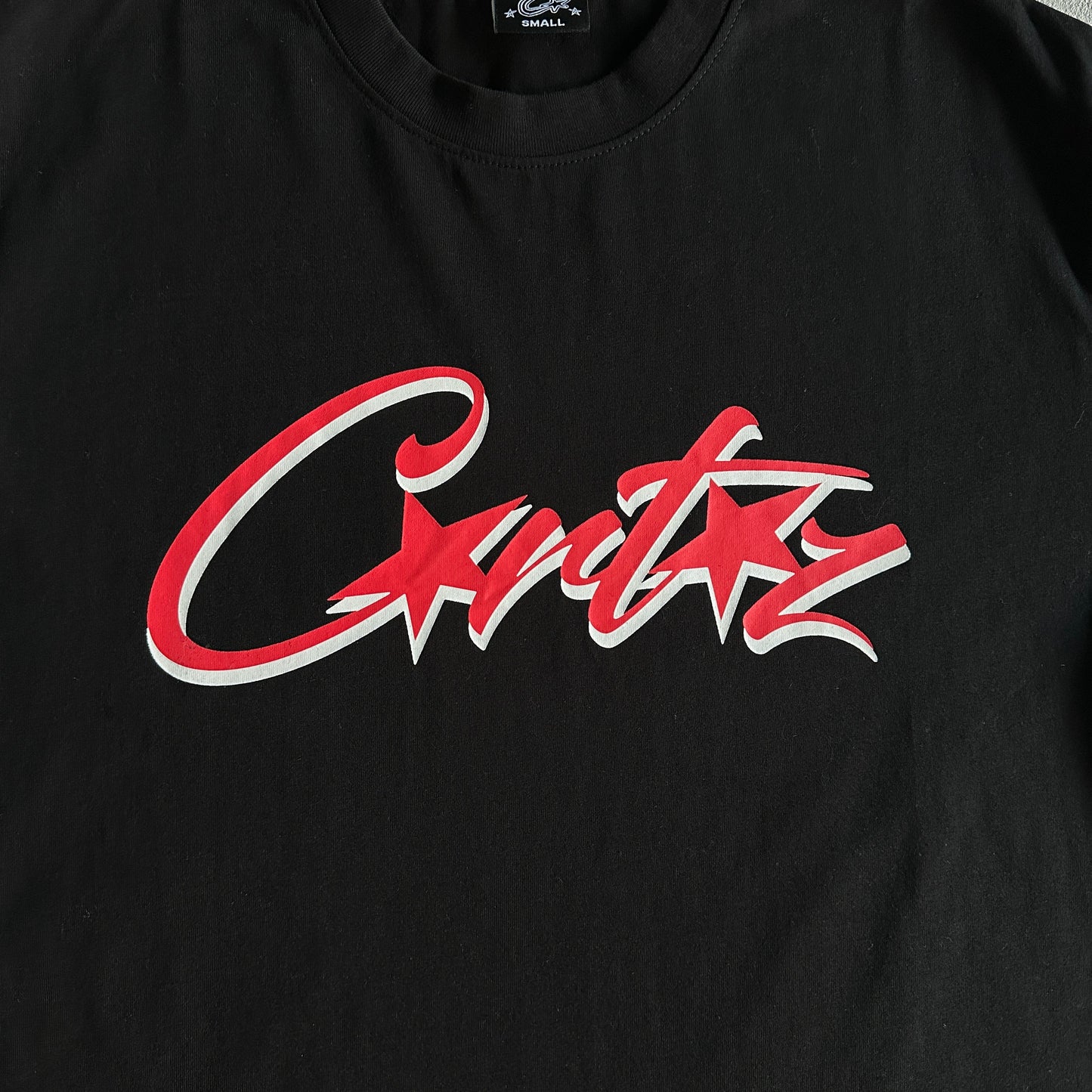 Corteiz Allstarz Tee Black Red