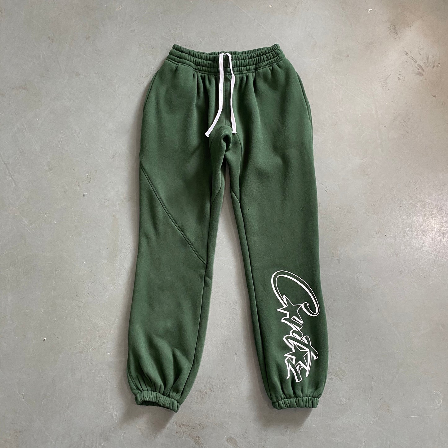 Corteiz Allstarz Joggers Green