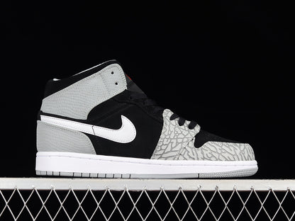 Jordan 1 Mid Elephant Print