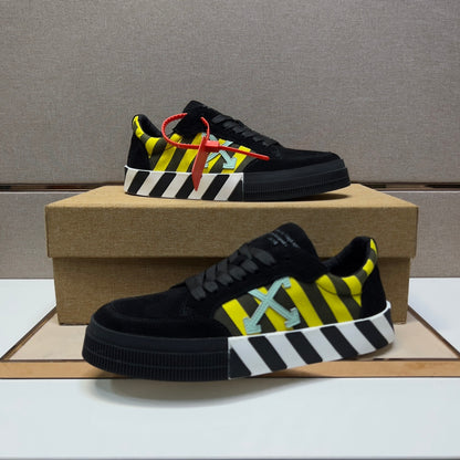 Off-White Vulc Low Black Yellow Green