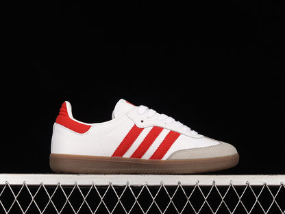 Adidas Samba White Solar Red Gum