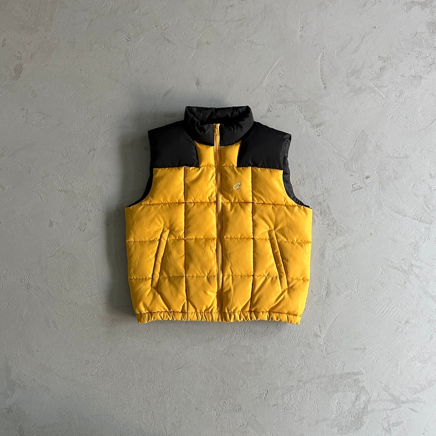 Corteiz Bolo Bodywarma Vest Yellow