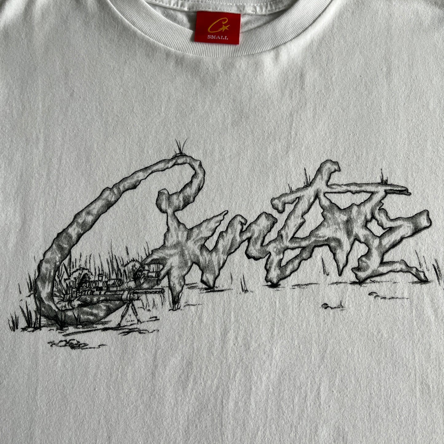 Corteiz Sniper Tee White