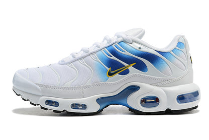 Nike Air Max Plus Spray Paint Swoosh White Blue