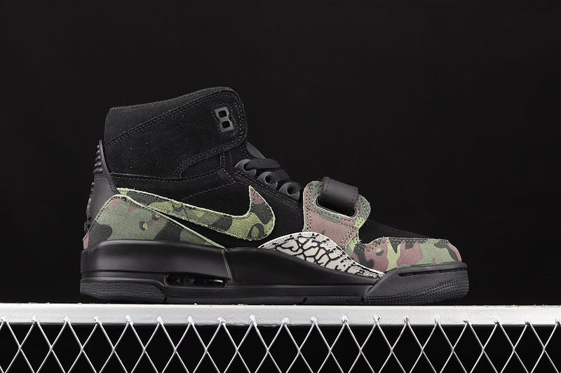 Jordan Legacy 312 Black Camo Green