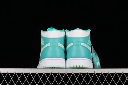 Jordan 1 Mid Washed Teal