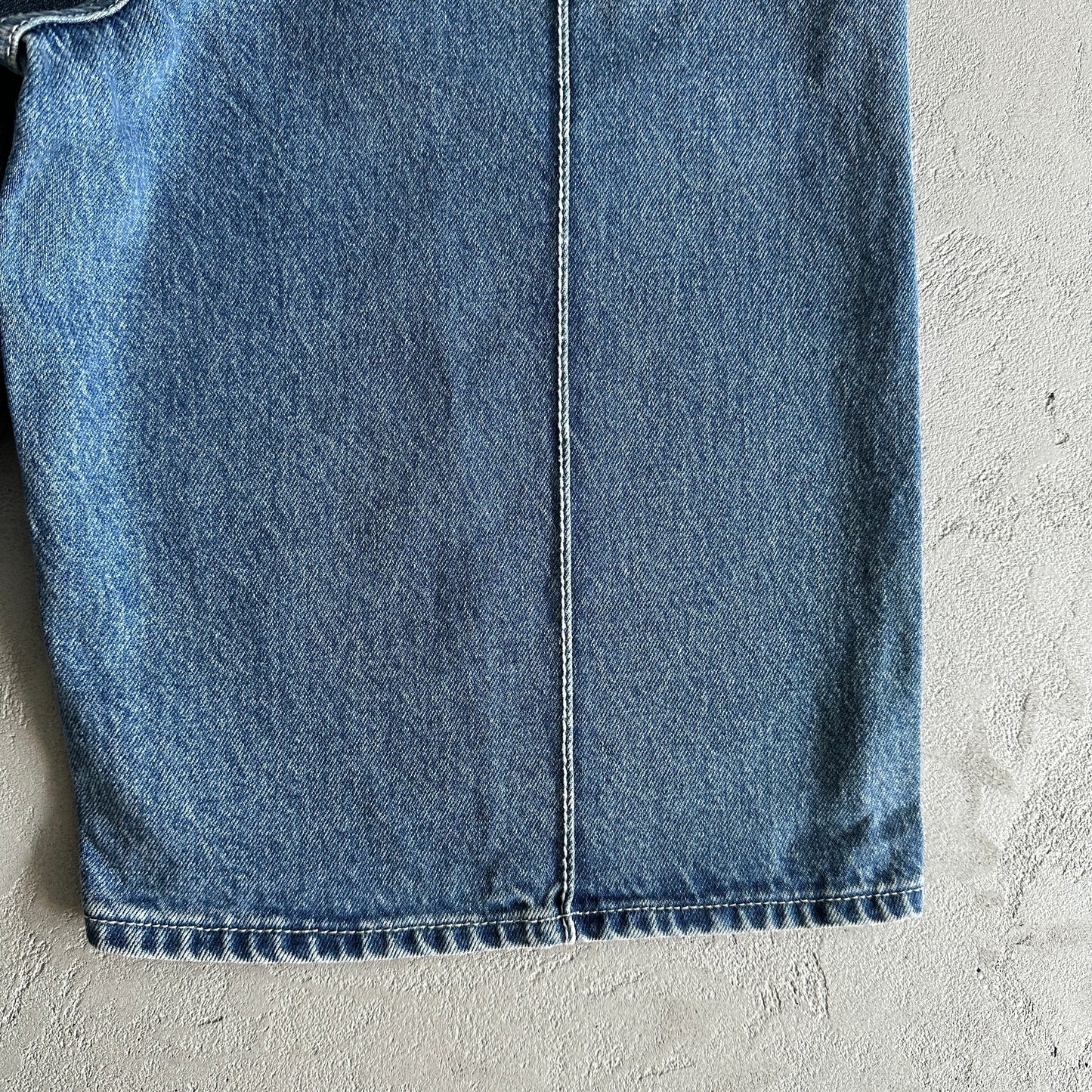 Corteiz C-Star Denim Short Jeans Washed Blue