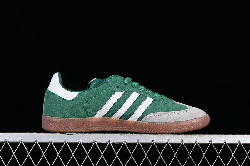 Adidas Samba Collegiate Green Gum Grey Toe