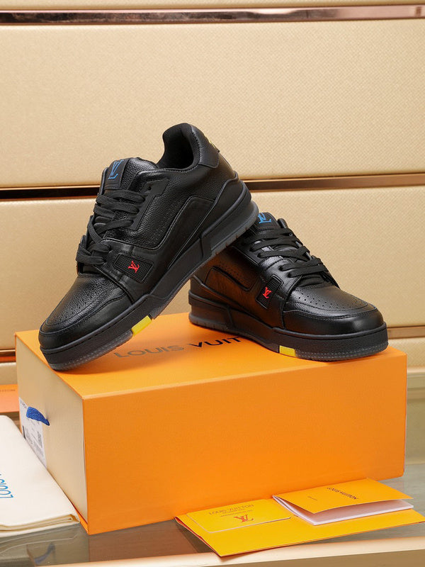 Louis Vuitton LV Trainer Black Signature