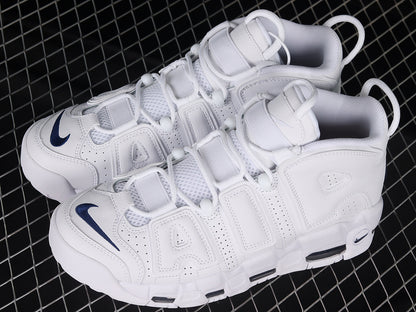 Nike Air More Uptempo 96 White White Midnight Navy