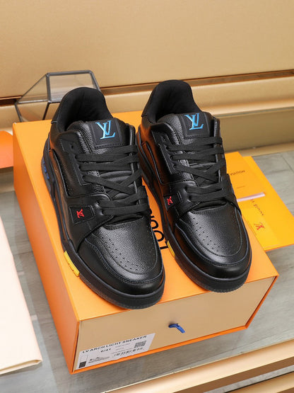 Louis Vuitton LV Trainer Black Signature