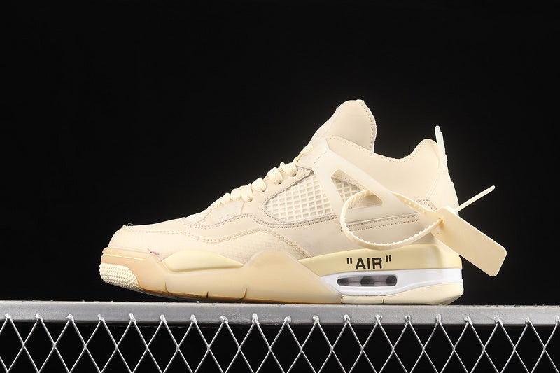 Jordan 4 Retro Off White Sail