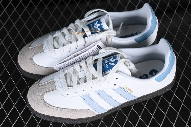 Adidas Samba White Blue