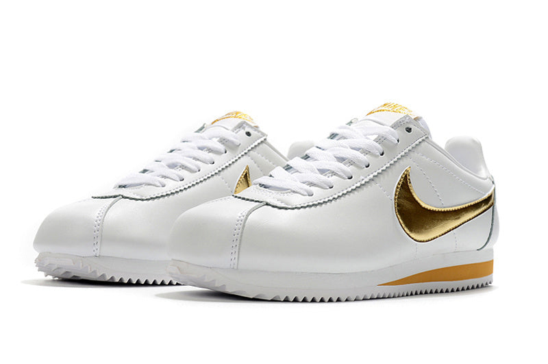 Nike Classic Cortez White Metallic Gold