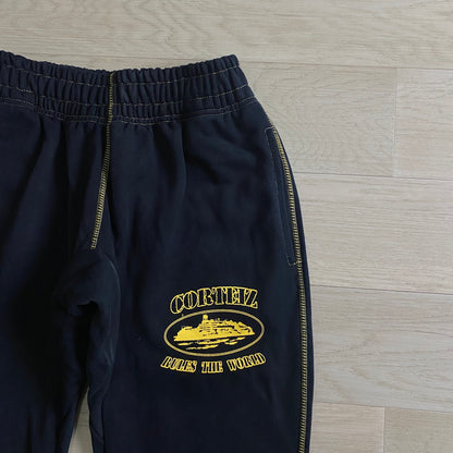 Corteiz Superior Bottoms Black Yellow