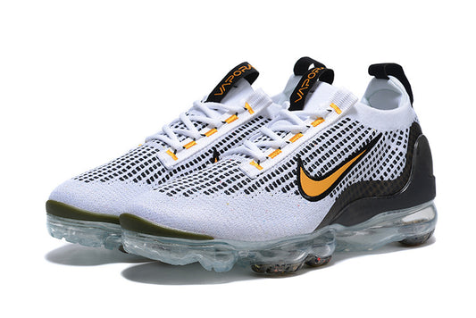 Nike Air VaporMax 2021 Flyknit White Black Kumquat