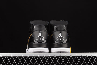 Jordan Legacy 312 Black Gold Patent